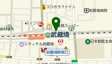 リリーローズメロディチャイルドクリニックの地図画像