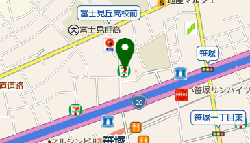 つじ醫院の地図画像