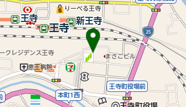 和こころのクリニック王寺の地図画像