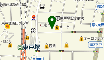 東戸塚にしかわクリニックの地図画像