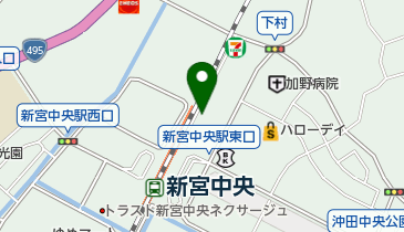 かわぞえ眼科クリニックの地図画像