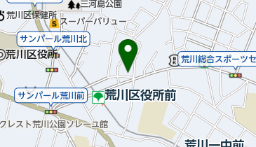荒川整形外科リハビリテーションクリニックの地図画像
