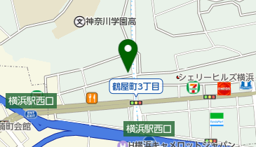 よこはま にしかげ小児科・アレルギー科の地図画像