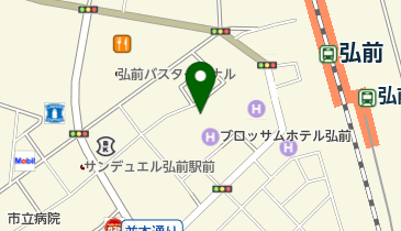 弘前駅前整形外科クリニックの地図画像