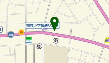 荻生内科医院の地図画像