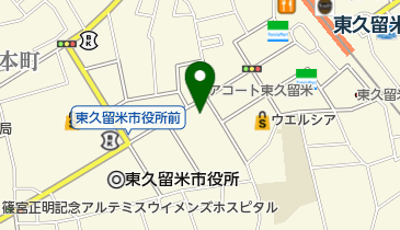 東久留米N整形外科クリニックの地図画像