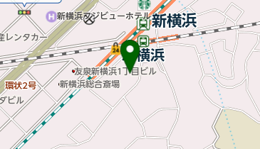 しんよこメンタルクリニックの地図画像