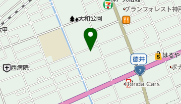 高倉整形外科クリニックの地図画像