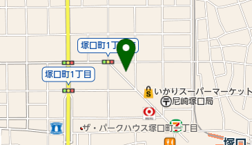 松崎循環器内科の地図画像