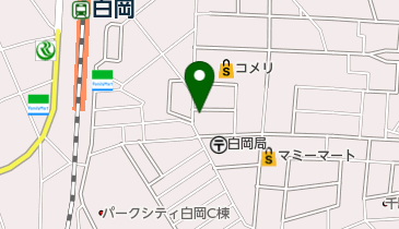 富田皮膚科の地図画像