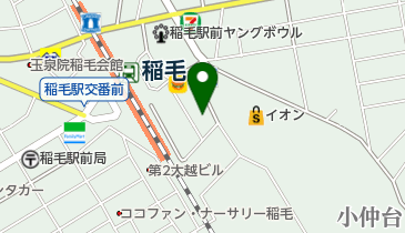 いなげ腎クリニック(透析専門)の地図画像