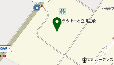 楓クリニックららぽーと立川立飛の地図画像