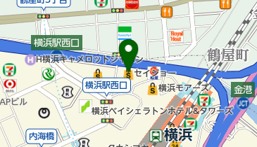 THE CLINIC 横浜の地図画像