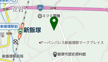 新飯塚駅内科の地図画像