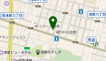 浅草のもとクリニックの地図画像