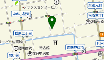 山口眼科医院の地図画像