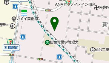 新寺内科の地図画像