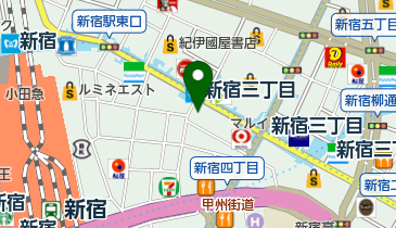 ジャスミンレディースクリニック新宿の地図画像