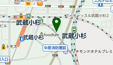 武蔵小杉ハートクリニックの地図画像