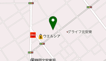 静岡あおい消化器内科クリニックの地図画像