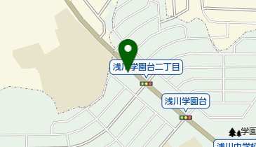 浅川学園台在宅クリニックの地図画像