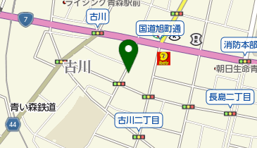 おきつ内科の地図画像