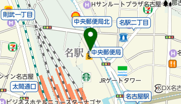 ミッドタウンクリニック名駅の地図画像