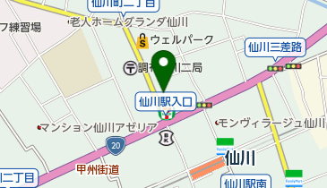 仙川整形外科の地図画像