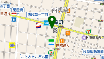 あさくさ田原町内科クリニックの地図画像