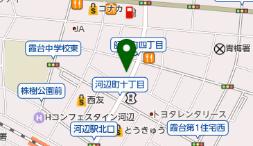 河辺駅前クリニックの地図画像