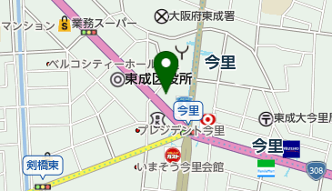 姜クリニックの地図画像