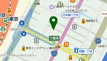 ゲーテメンズクリニック 八重洲院の地図画像
