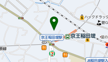 いなだ整形外科ひふ科の地図画像