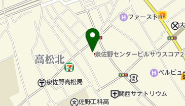 ささゆりヘルスクリニックの地図画像