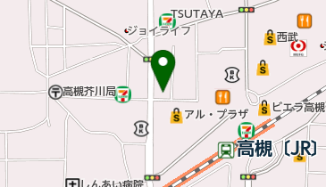 まつい血管内科・静脈瘤クリニックの地図画像