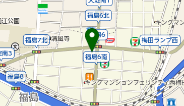 成田皮膚科の地図画像