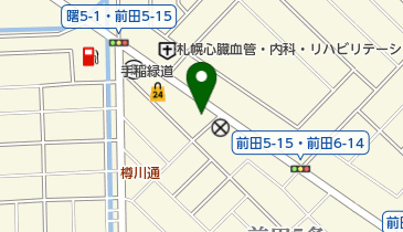 ていね内科・糖尿病・甲状腺クリニックの地図画像
