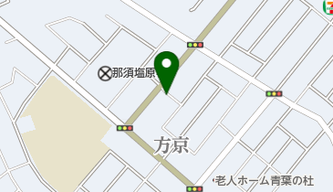 那須こころの医院の地図画像