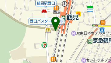 ココカラメンタルクリニック鶴見の地図画像