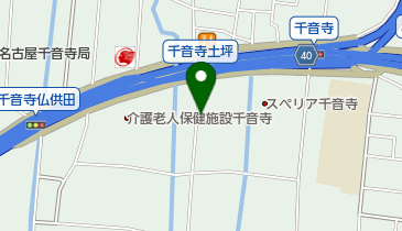 千音寺こどもクリニックの地図画像