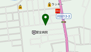 クリニックあいの地図画像