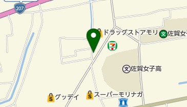 森川耳鼻咽喉科の地図画像