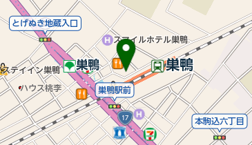 巣鴨さくらなみき皮膚科の地図画像