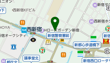 西新宿今野クリニックの地図画像