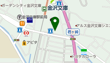 文庫じんクリニックの地図画像