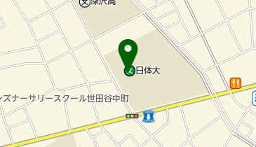 日本体育大学クリニック・アレックス東京の地図画像