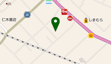 中田内科医院の地図画像