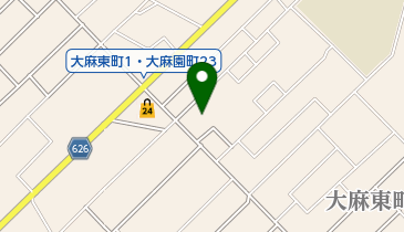 大麻内視鏡内科クリニックの地図画像