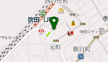 有希クリニックの地図画像