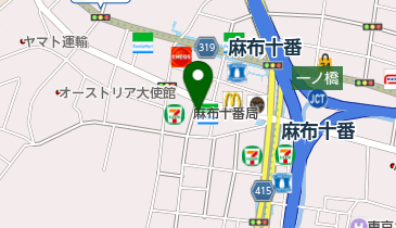 中村麻布十番クリニックの地図画像